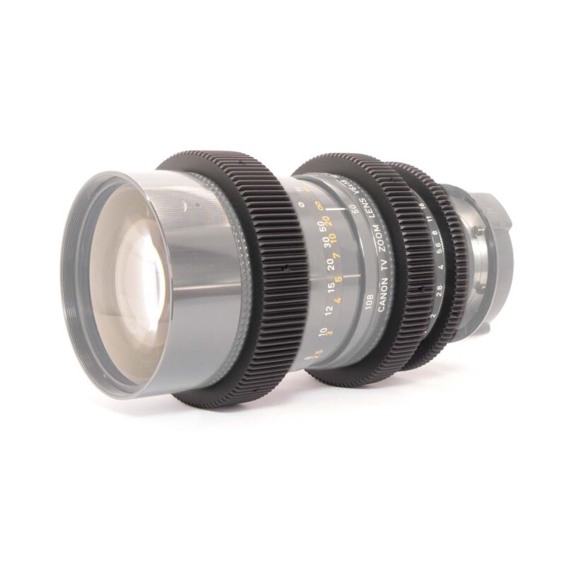 Seamless Metal Follow Focus Gears for lens Canon TV Zoom 18-108mm
