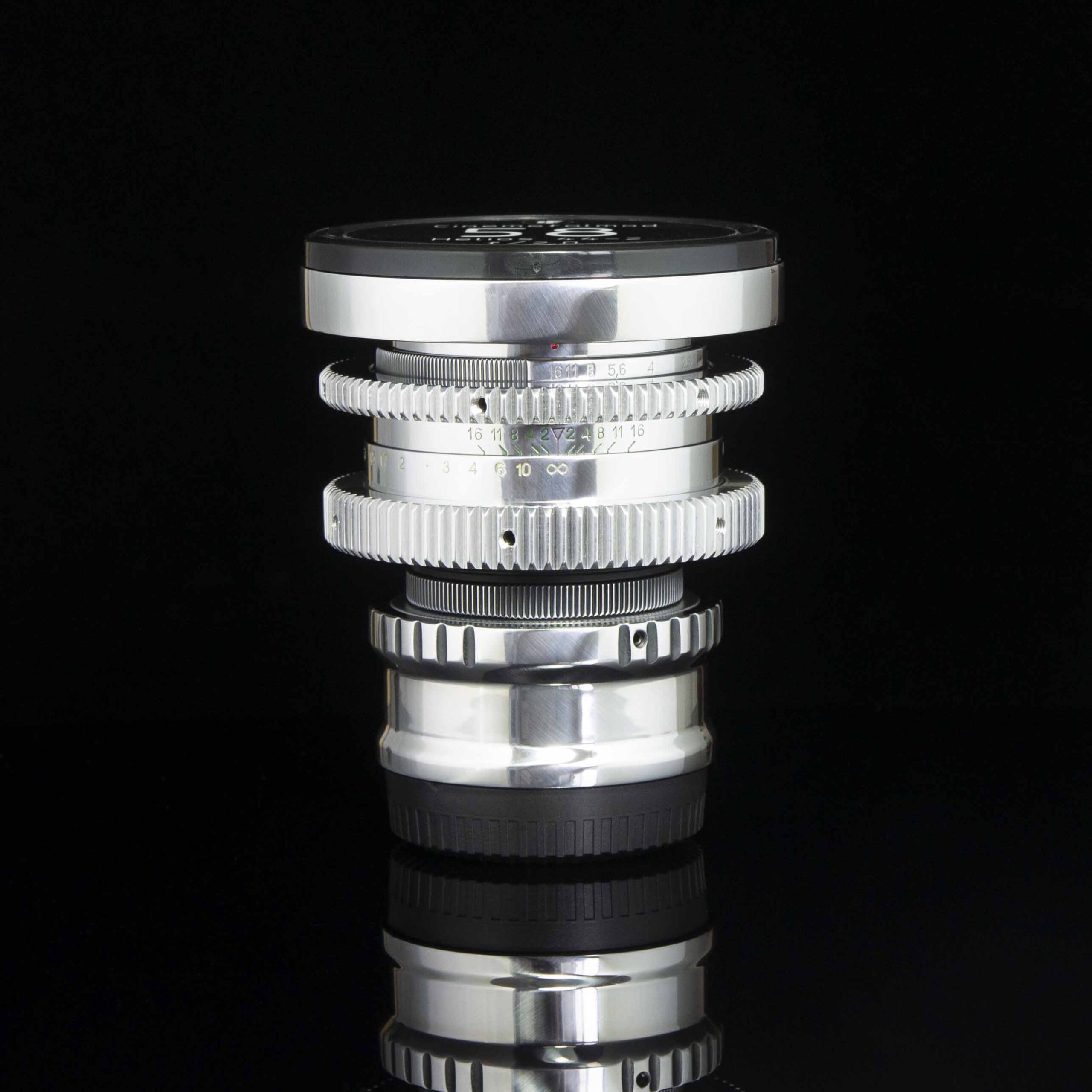 Silver Helios 44-2 | 2/58 | Cine Mod Lens – CINEMETALMOD