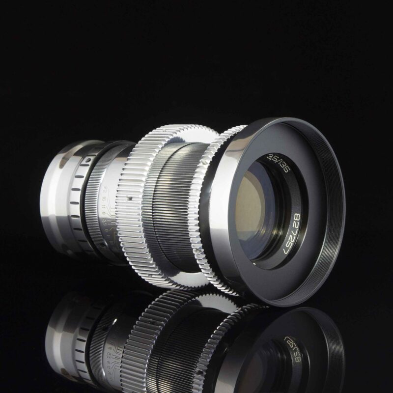 Silver Jupiter-37 | 3.5/135 | Oval Bokeh & Cine Mod Lens