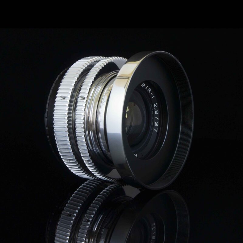 Silver Mir-1B | 2.8/37 | Oval Bokeh & Cine Mod Lens