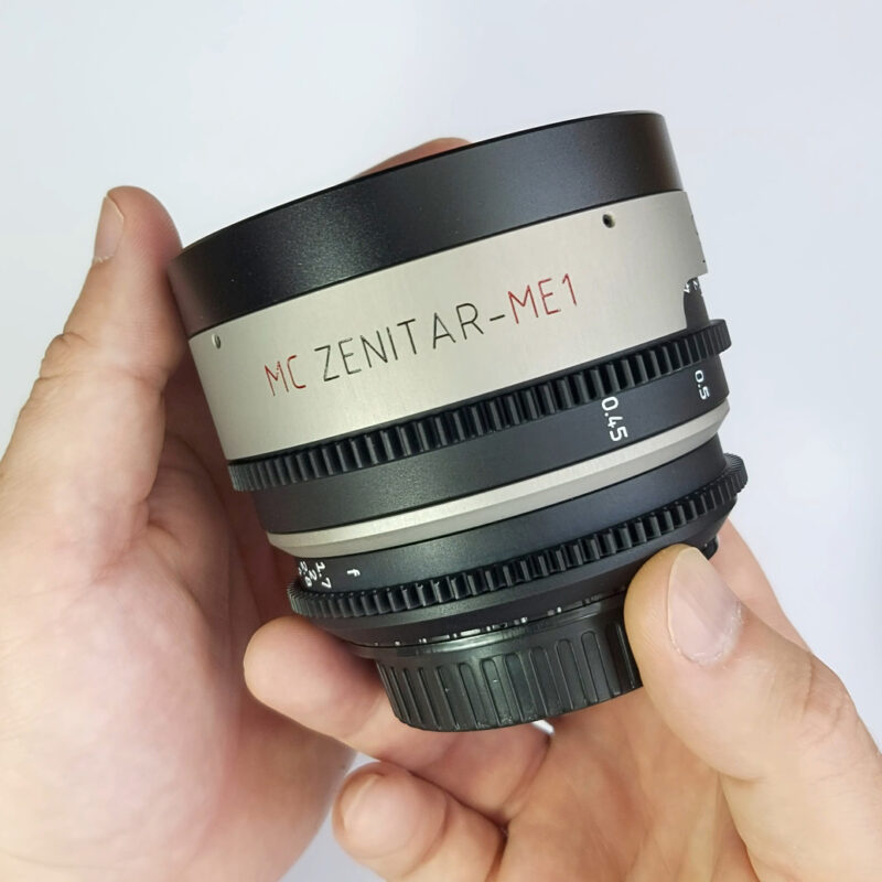 Rehoused MC Zenitar ME-1 1.7/50